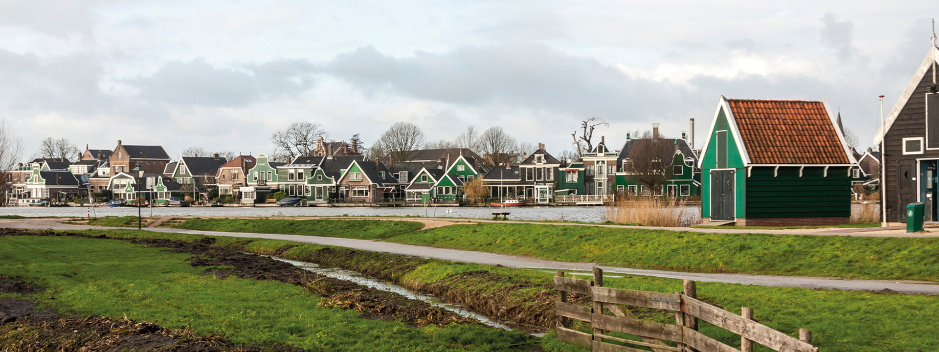 Groene huisjes in de gemeente Zaanstad