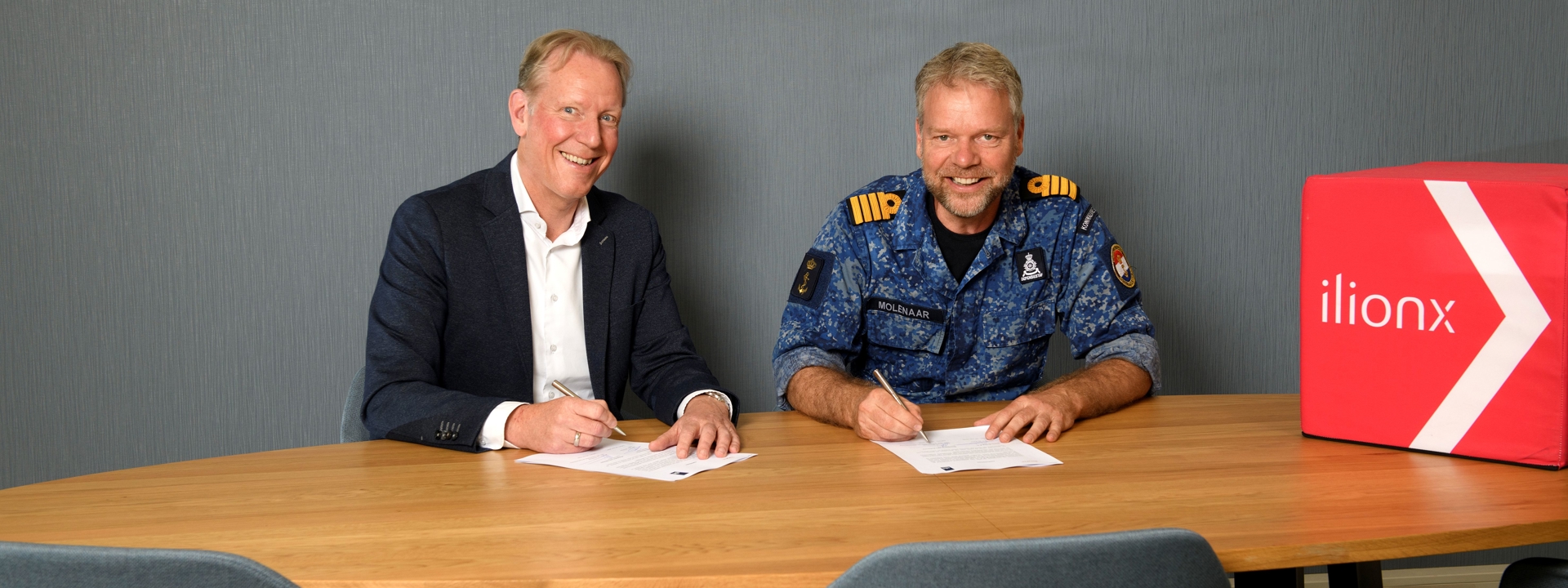 Contracttekening Ilionx & Defensie (1)