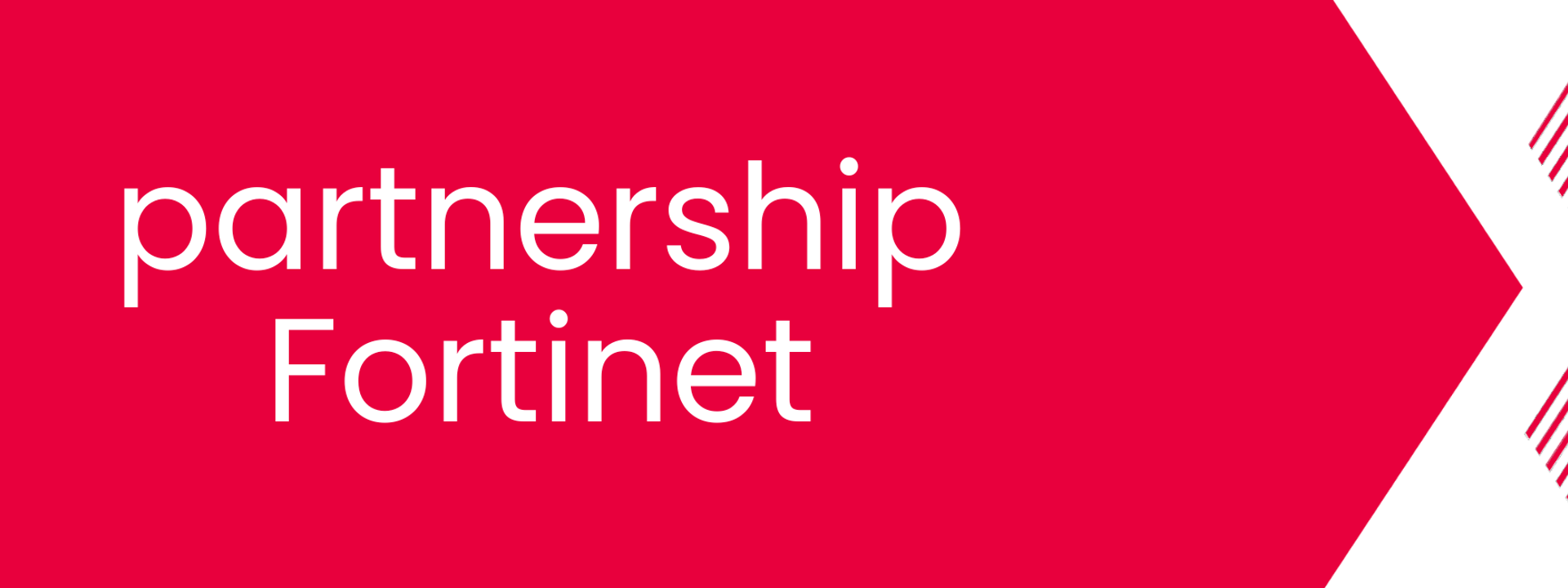 Partnership Fortinet 2048X660pix