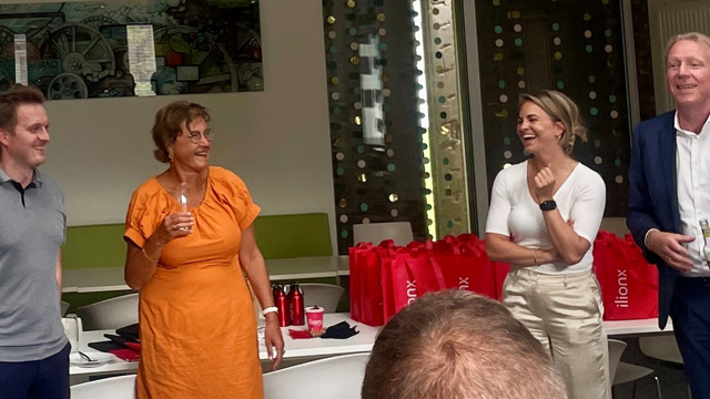 KULeuven en ilionx vieren samenwerking