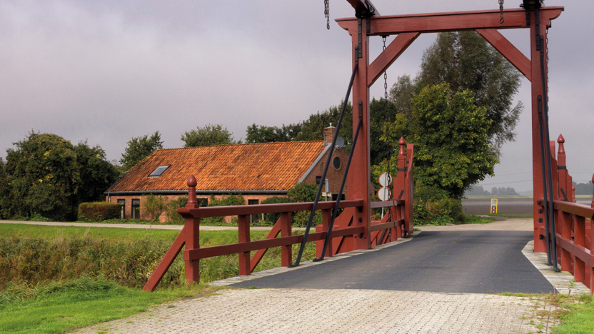 Een brug in de gemeente Oldambt