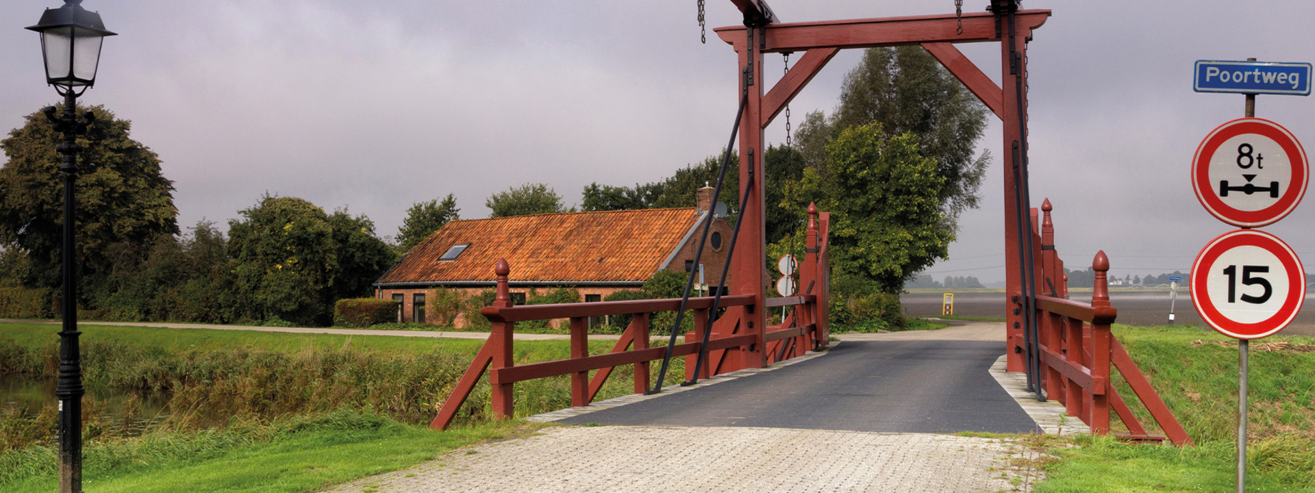 Een brug in de gemeente Oldambt