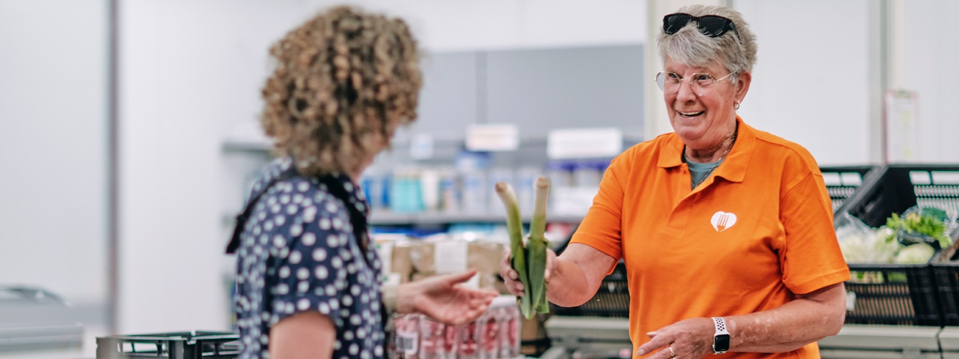 Voedselbank medewerker