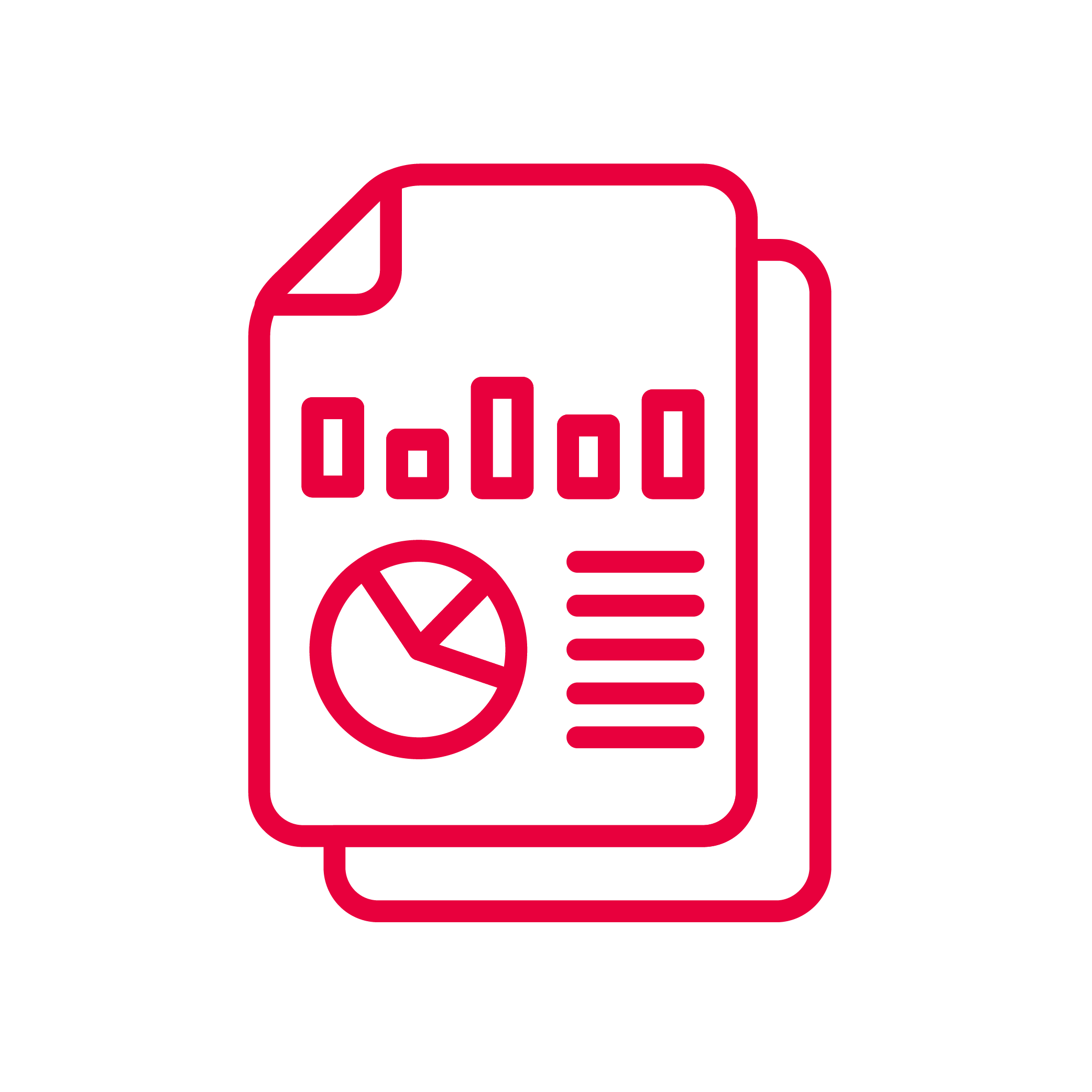 Twee documenten met verschillende grafieken