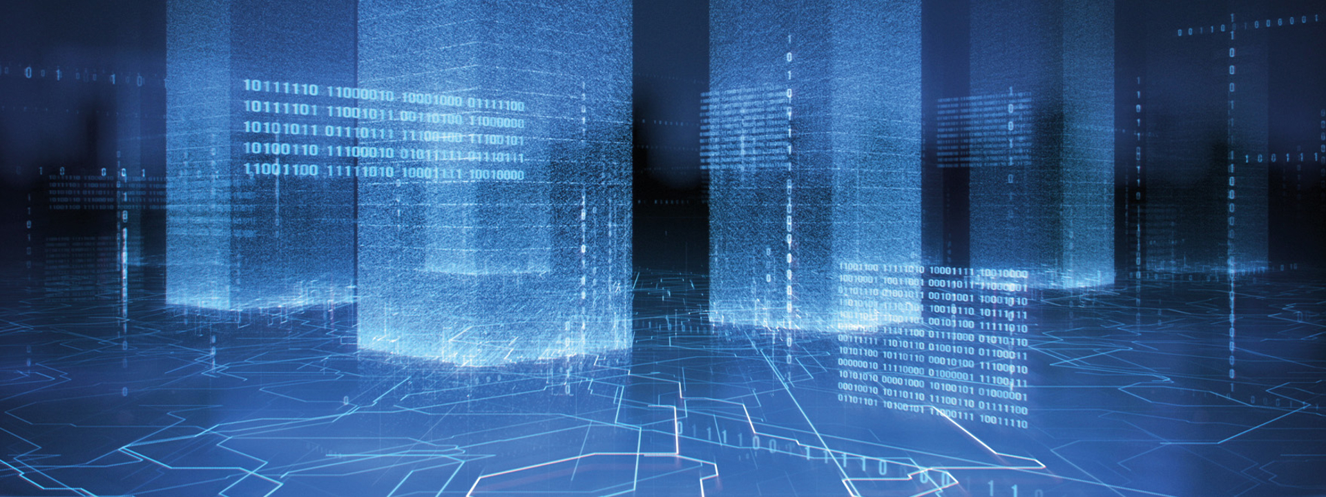 Dimensies met lijnen van een netwerk