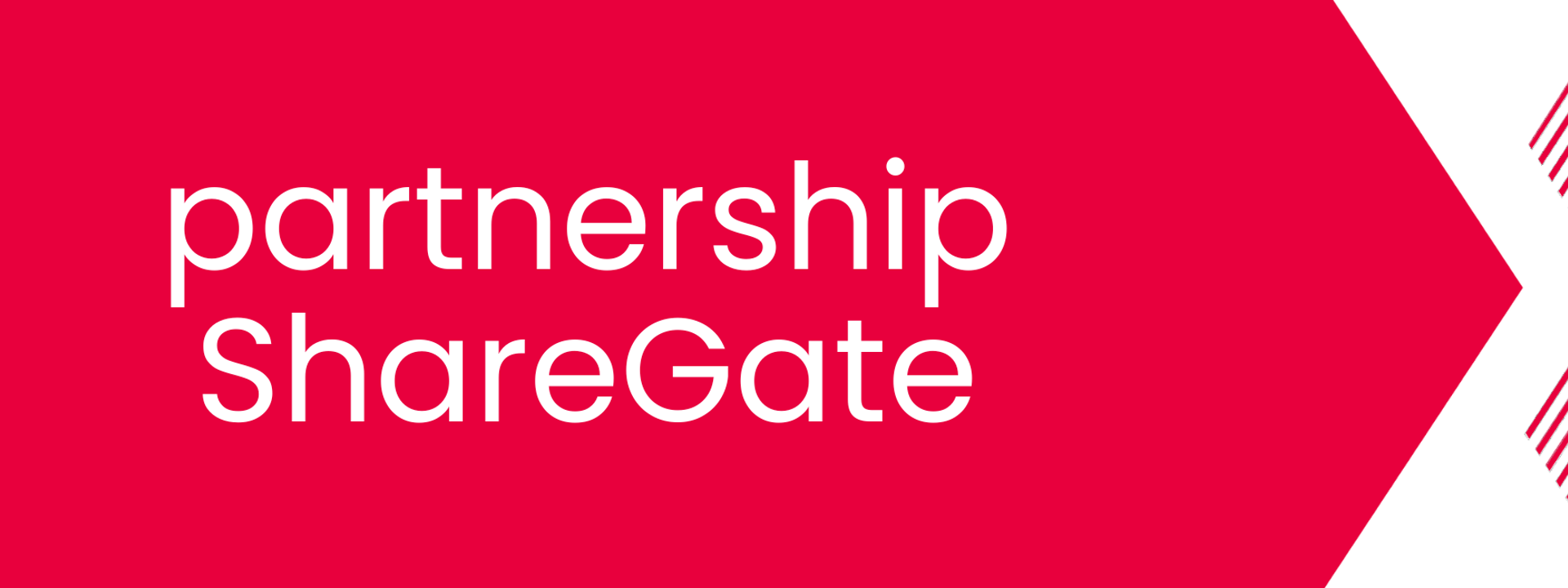 Partnership Sharegate 2048X660pix