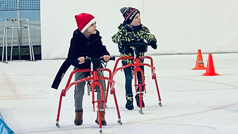 Frameschaatsen kinderen
