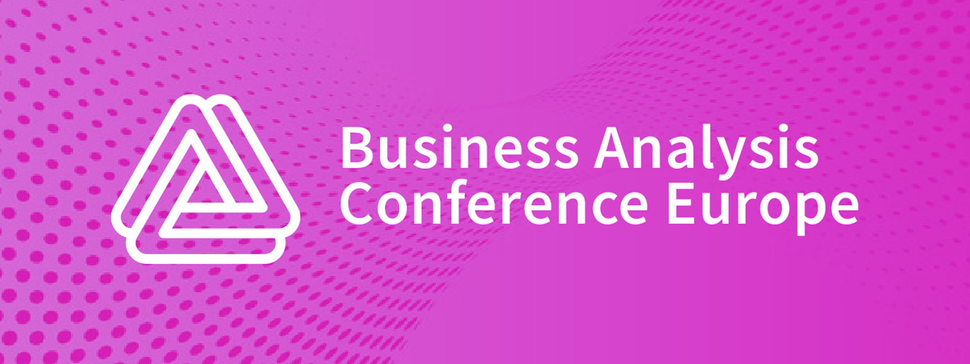 Header Event Business Analysis Conference Europe 2025 2048X660pix