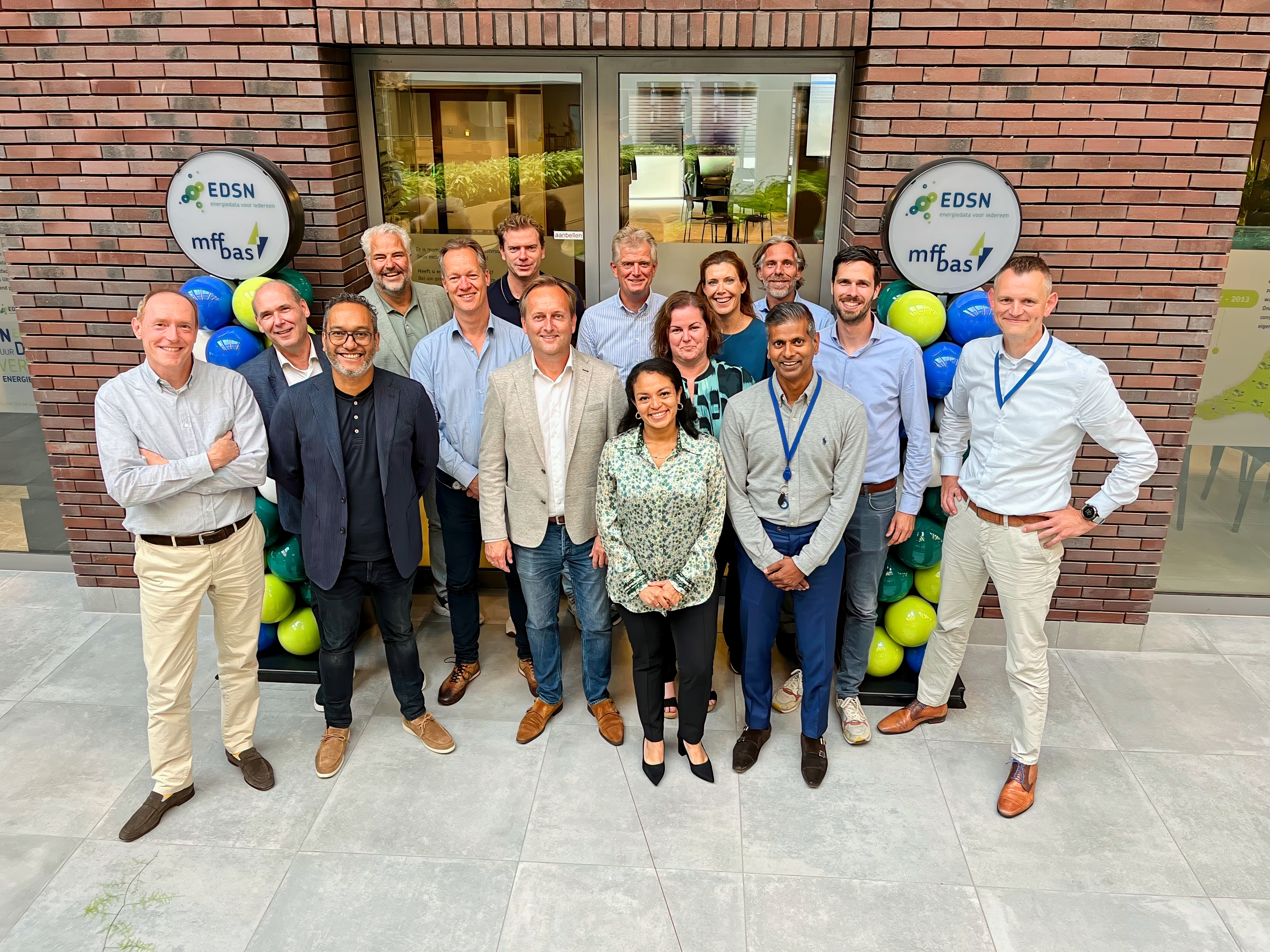 Groepsfoto van ilionx, SoftwareOne en EDSN