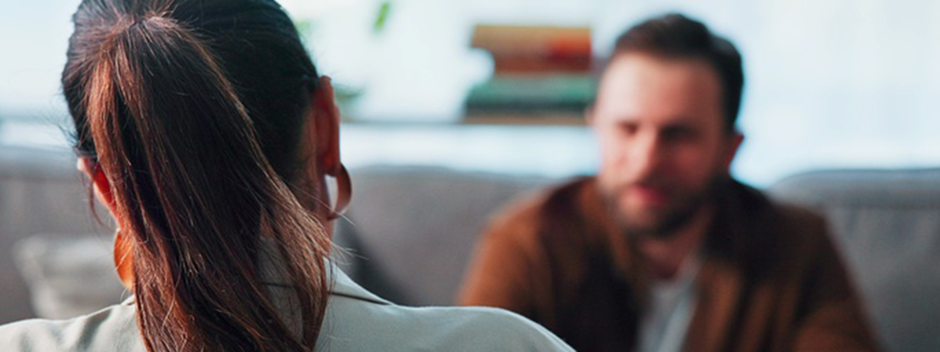 Mesdag gesprek tussen man en vrouw
